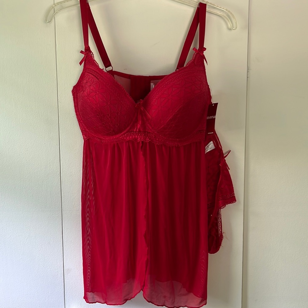 Avenue Babydoll Lingerie‎ New with Tags